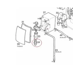 Nivona kohvimasina piimavahustus otsik, 0073546