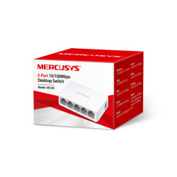 Switch MERCUSYS, MS105, 5-pordiline, 10/100 Mbps