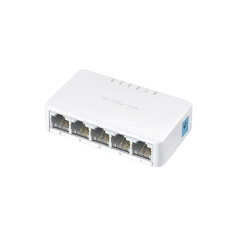 Настольный коммутатор MERCUSYS Switch, 5-портовый, 10/100 Mbps Настольный коммутатор MERCUSYS Switch, 5-портовый, 10/100 Mbps